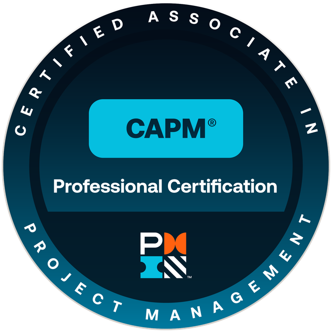 شارة CAPM المعتمدة من معهد إدارة المشاريع PMI